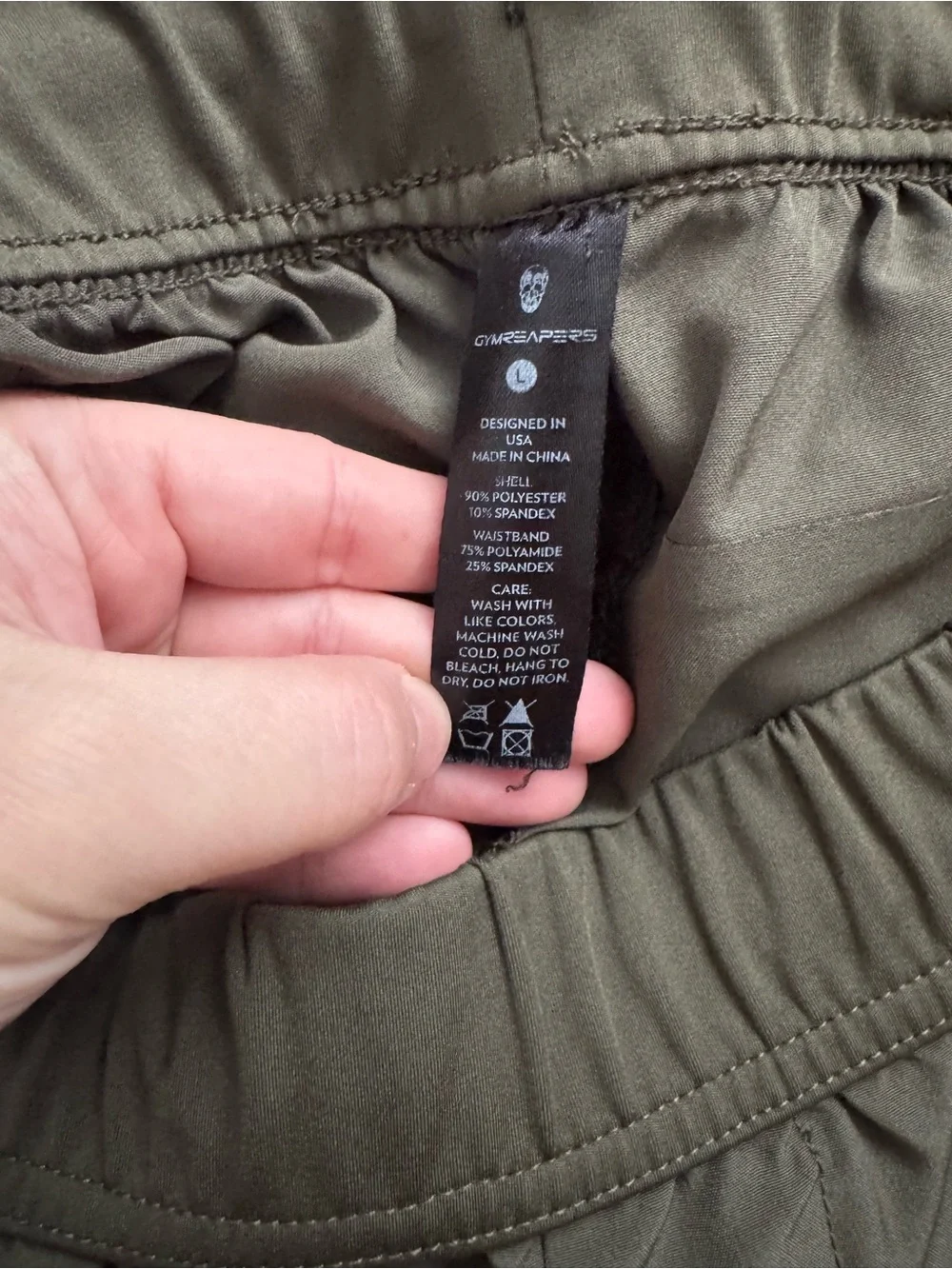 GymReapers Men's Olive Green Shorts